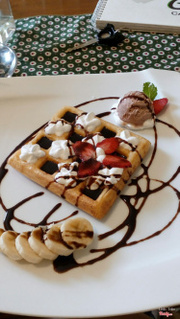 bánh waffle