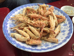 càng ghẹ rang phomai