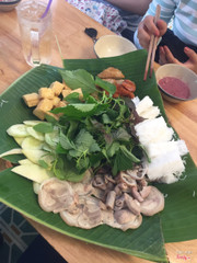 bún đậu thập cẩm