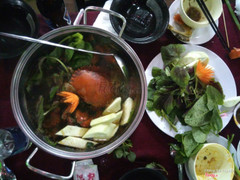 Kim đỉnh miên chưởng( lẩu riêu cua đồng)