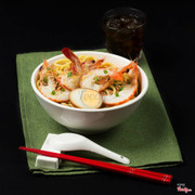 Mì Tôm Singapore (Prawn Noodles Soup)