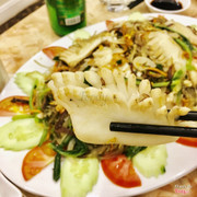 Miến xào hải sản (Fried Vietnamses noodle with seafood)