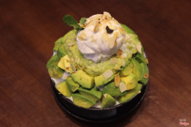 bingsu trái bơ