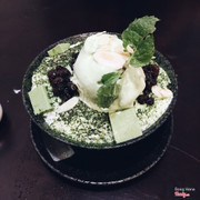 Bingsu matcha đậu đỏ (lần thứ 2 đi ăn)
