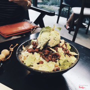 Bingsu matcha đậu đỏ (lần đầu đi ăn)