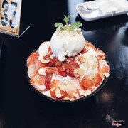 Bingsu dâu 