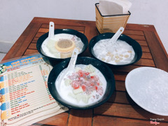 Chè xoài- chè trà xanh thạch phô mai- chè long nhãn hạt sen 