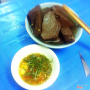 Tiết luộc chấm