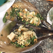 Sò mai nướng mỡ hành