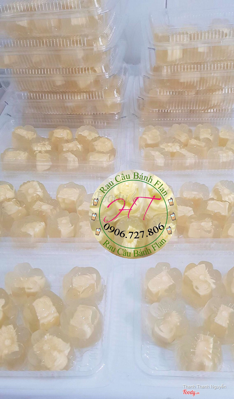 Phần rau câu nhân flan như hình chỉ 20l thôi nhé 