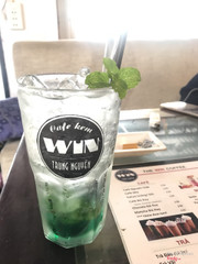 Soda bạc hà.