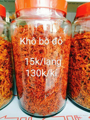 Khô bò đỏ