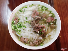 Phở bò tái