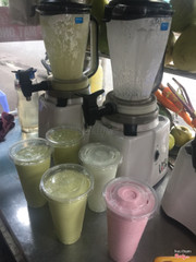 Sinh tố bơ , st mẳng cầu , st dâu