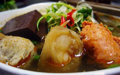 Bún Bò Giò Heo - Bát Sứ