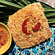Cơm cháy sấy muối ớt (Ăn chay được) : 120k bịch 500g 