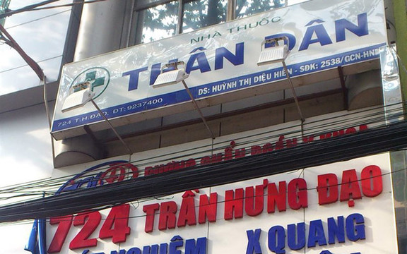 Nhà Thuốc Tây Thân Dân - Trần Hưng Đạo