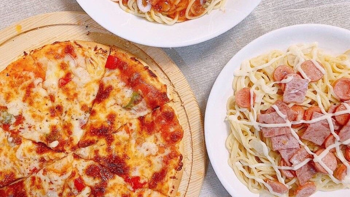 Pizza PocPoc -Spaghetti & Sườn Nướng - Tân Mai