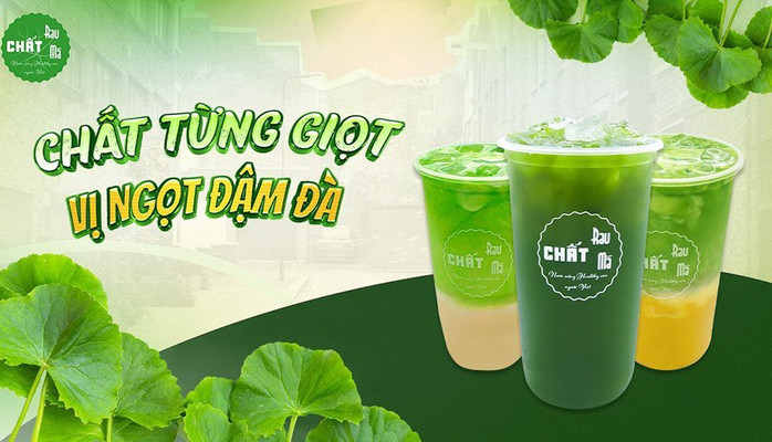 Chất Rau Má - Trà Trái Cây & Sữa Đậu Nành - Hồ Đắc Di