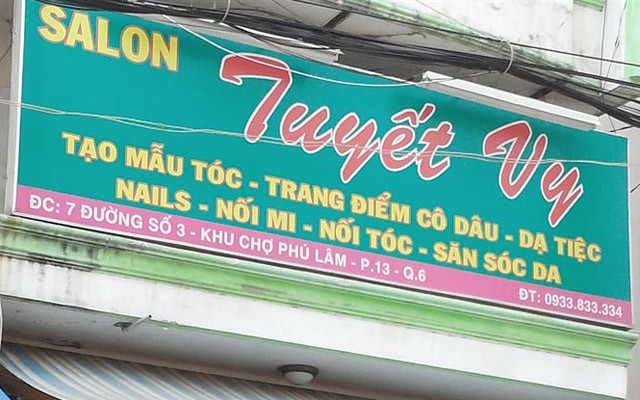 Tuyết Vy Salon - Đường Số 3