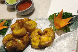 Cá lăng nướng nghệ