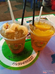 Trà đào, trà vải. Đào nhiều vải cũng nhiều 😁