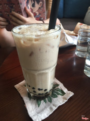 Hồng trà sữa caramel