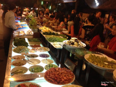 Toàn cảnh  Quầy buffet 