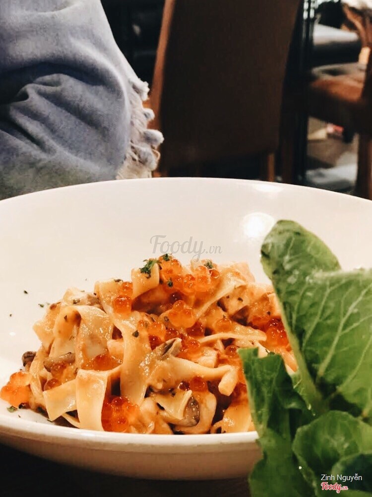 Smoked Salmon Fettuccine