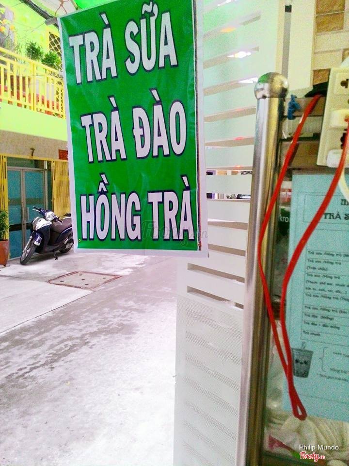 Bảng hiệu trà sữa số 4 