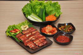 thịt ba chỉ nướng tương đỏ 110.000