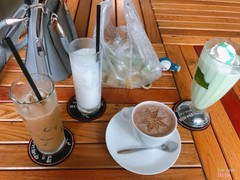 Cafe sữa sài gòn ,sữa đá đập ,cacao nóng ,trà xanh jelly