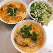 Bún chả cá + bún cá ngừ