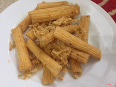 nui chiên nước mắm chà bông