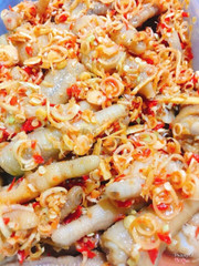 Chân gà sốt sả cây