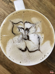Cappucino không đẹp lắm cơ mà ngon cực @@