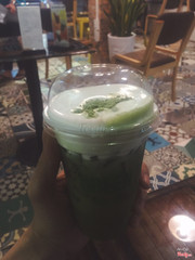 Matcha machiato