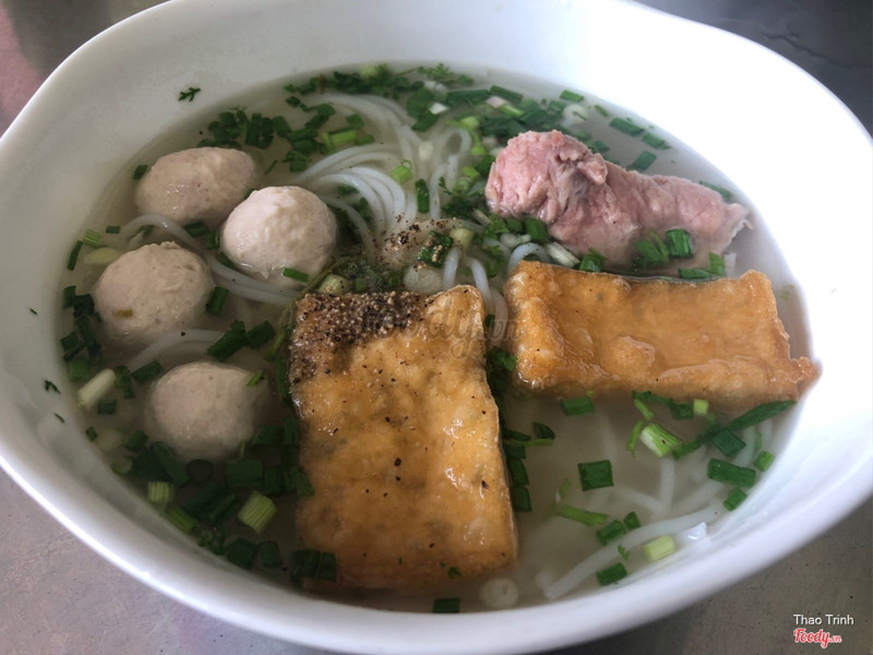 Bún mọc sườn đậu hũ