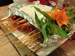 tôm nướng muối