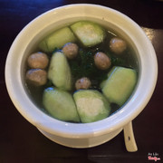 Canh mướp mồng tơi