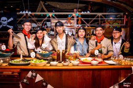 Themed Party : Pirates of Saigon aboard the Historic Lady Hau