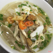 HuTieu Ga Ca (FishChicken Rice Noodle) A must try in D1, Saigon