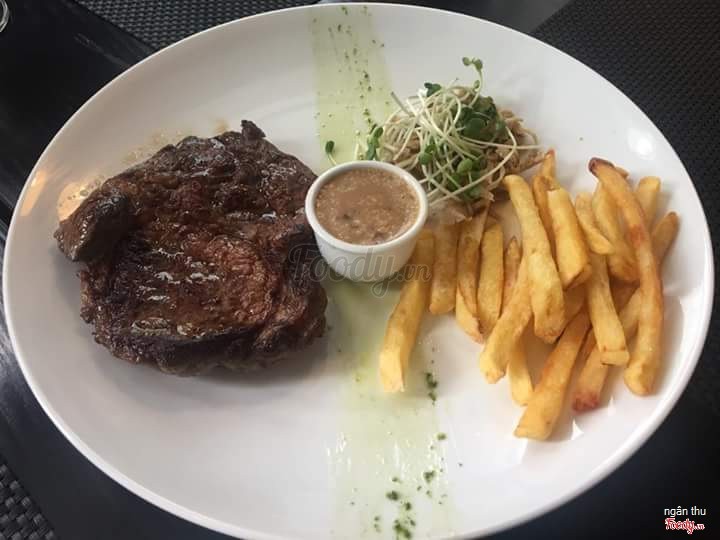 Gan ngỗng áp chảo