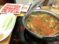 Lẩu kim chi bò mỹ 189k