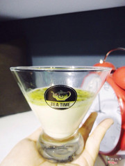 Panna cotta kiwi