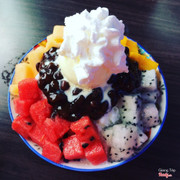 bingsu hoa quả