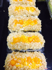 Bông lan sốt phô mai tràn bờ