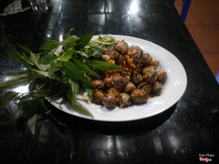 sò huyết cháy tỏi