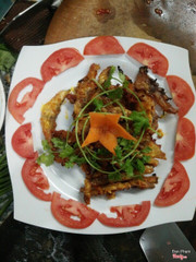 cá chép giòn nướng giềng mẻ