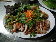 chân giò chiên giòn